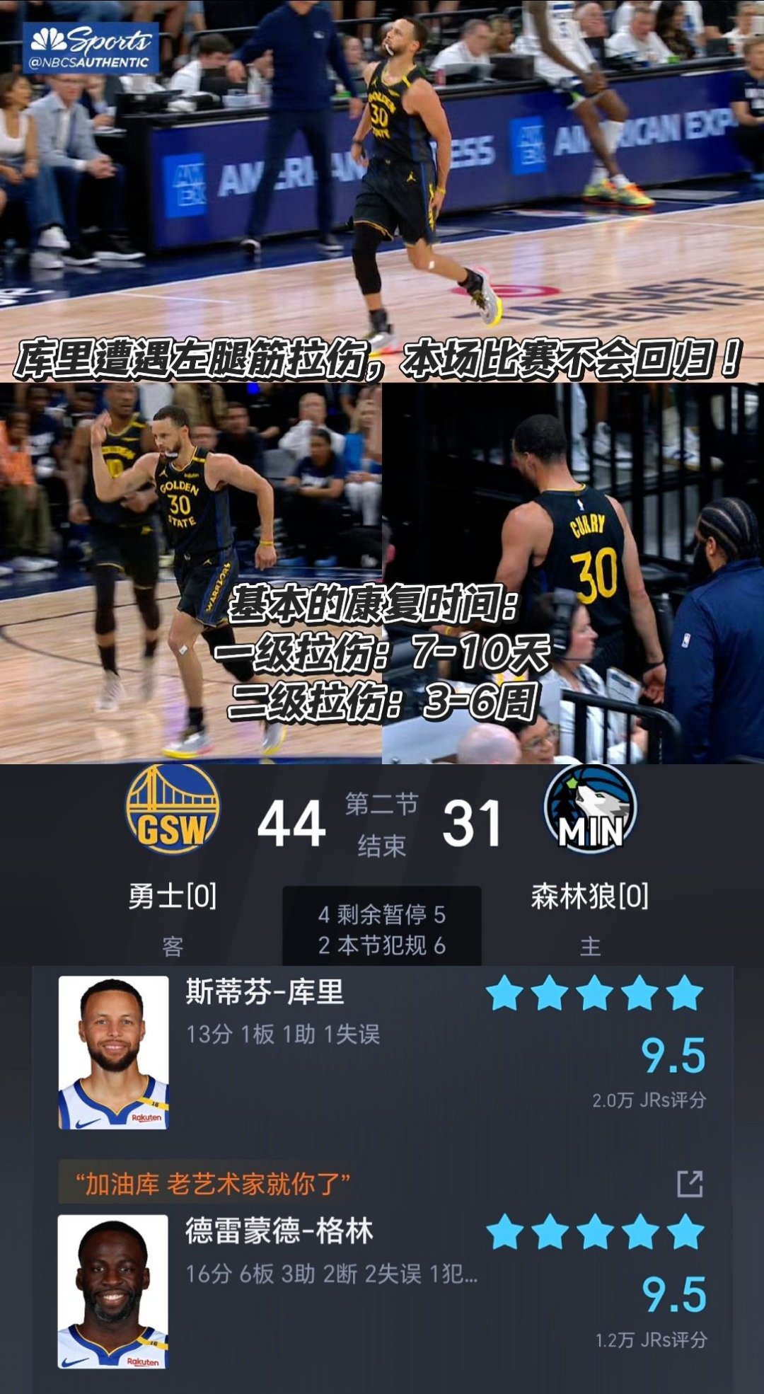 关于热火击败公牛,库里受伤退场的信息 关于热火击败公牛,库里受伤退场的信息